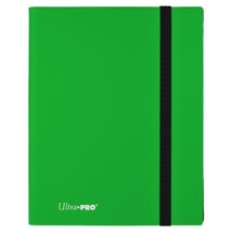 Ultra Pro Binder: 9-Pocket: PRO: Eclipse: Lime Green - $23.56