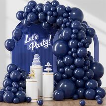 120pcs Navy Blue Balloon Arch Kit Different Sizes Party Decorations - $38.99