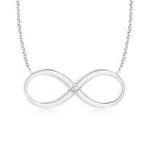 Authenticity Guarantee

ANGARA 0.04Ct Created Sideways Infinity Pendant with ... - $538.47