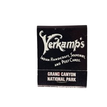 Vintage Matchbook Kerkamp&#39;s Souvenirs Grand Canyon AZ Full Unstruck Adve... - $10.40