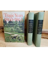 Angle Paul M and Earl S Miers TRAGIC YEARS 1860-1865 Two Volume Set 1st ... - £37.50 GBP