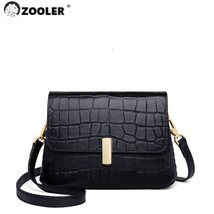 ZOOLER Customized New Real Leather Shoulder Bags For Girls Leather Cross... - $126.85