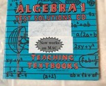 Teaching Textbooks Algebra 1 (1.0 Version) Test Solutions Cd - £11.00 GBP