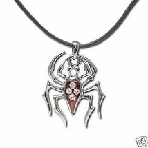 Mystica Accessory Red Gem Spider Leadfree Alloy Pendant - £11.08 GBP