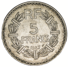 France 5 Francs, 1947~Open 9 Variety~Free Shipping #A173 - $4.79