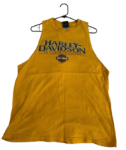 Harley Davidson Sleeveless Tank Top Men&#39;s Large Red Rock Las Vegas 2011 ... - $28.50