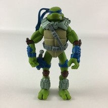 Teenage Mutant Ninja Turtles Alien Hunter Leonardo Leo 6&quot; Figure Playmat... - $17.77