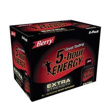7/27 5-Hour Energy Extra Stength, Berry, 6-Count - $14.84