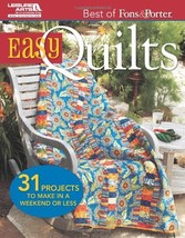Easy Quilts (Best of Fons &amp; Porter) [Paperback] Fons, Marianne and Porter, Liz - £10.67 GBP