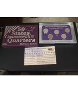 50 States Commemorative Quarters - Platinum Edition - Denver Mint - 2004 - £12.37 GBP