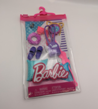 Barbie Accessory Pack, 11 Sleepover-Themed Storytelling Pieces for Slumber Party - £6.65 GBP