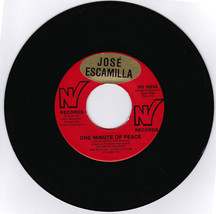 Jose Escamilla. One Minute Of Peace. 45 rpm record on NV Record. - £6.32 GBP