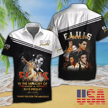 Elvis Presley Thank You For The Memories Hawaiian Shirt Unisex All Size - £8.18 GBP+
