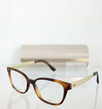 Brand New Authentic Jimmy Choo Eyeglasses 160 BHZ Tortoise Gold Frame - £71.23 GBP