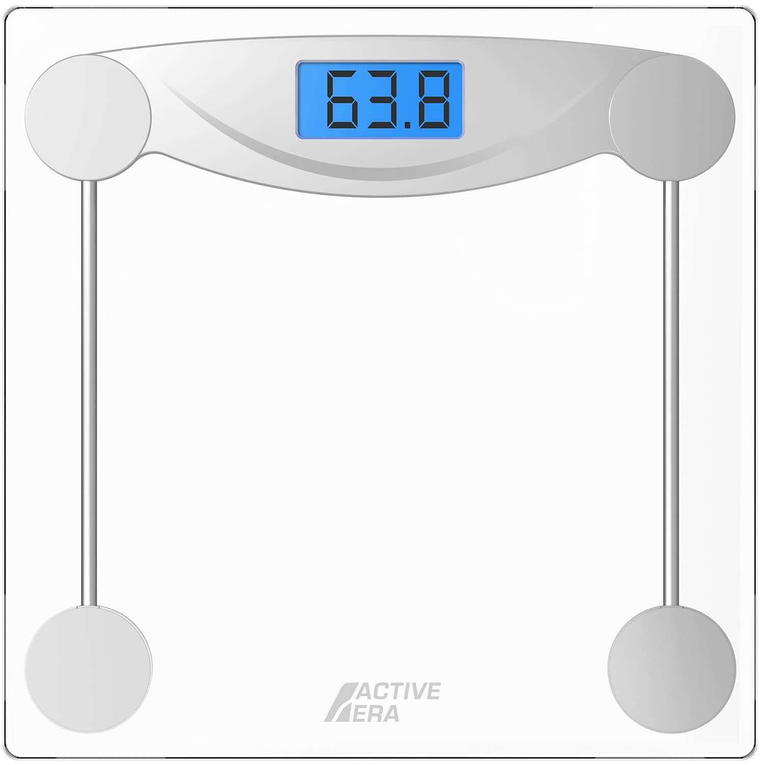 Active Era Digital Body Weight Scale - Ultra Slim High Precision, Lbs/Stone/Kgs - $32.99