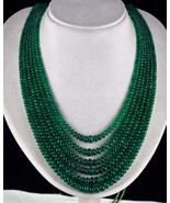 Natural Zambian Emerald Beads Round 6 L 754 Ct Gemstone Important Party ... - $36,100.00