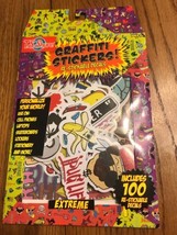 T.S.Shure Graffiti Stickers! RE-Stickable Decals Includes 100 Extreme Ships N24h - £11.83 GBP