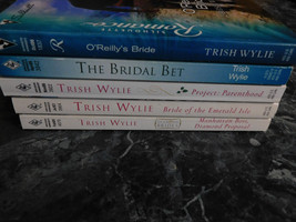 Harlequin Silhouette Romance Trish Wylie lot of 5 Contemporary Romance P... - $9.99