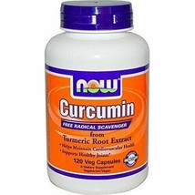 NOW Foods - Curcumin from Turmeric Root Extract 665 mg. - 120 Vegetable Capsu... - £32.95 GBP