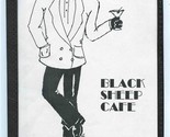 Black Sheep Cafe Menu We Don&#39;t Follow the Flock  - $17.82