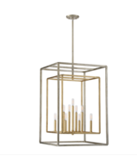 New Argentum And Gold Berlin 9-light Pendant 3-823-9-212 by Savoy House - £275.18 GBP