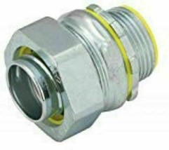 Hubbell 3514-8 Connector, Liquid Tight, 1-Inch Trade Size, Straight, Flex and Ty - $19.11