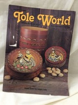 vintage Tole World Magazine Patterns fine art decorative Painting September 1984 - £7.82 GBP