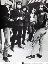 The Grateful Dead - Warner Bros - Seven Arts Records - 1967 - Promotional Poster - $32.99