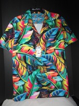 Robert Graham Toucan Stretch Short Sleeve Shirt Size Large NWTS image 3