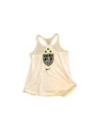 New USA Soccer Dri-Fit Crest 3-Star White Women&#39;s Medium Tank Top Shirt - £15.54 GBP