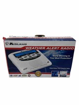 Midland WR-120EZ Emergency Weather Alert Radio+All Instructions+Box (Clean Unit) - £11.31 GBP