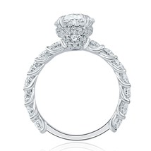 Igi 3.01 Karat Oval Brillantschliff Kunstdiamanten Grown Diamant 6.18 TCW Ring - £3,728.68 GBP