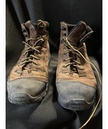 Carhartt Waterproof Work Boots CMH6076 Men’s 11 W Leather Brown Rugged Wear - $68.61 CAD