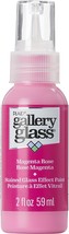 FolkArt Gallery Glass Paint 2oz-Magenta Rose - $13.93
