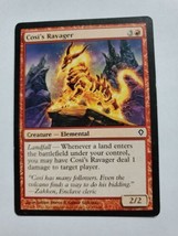 MTG Magic The Gathering Card Cosi&#39;s Ravager Creature Elemental Red Worldwake - £5.92 GBP