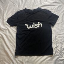 Unbranded “WISH” T-shirt Tee Black &amp; White (S) Small - $11.15 CAD