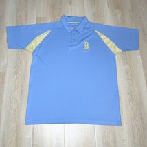 Russell Athletic Team Issue Polo Shirt Mens XL UCLA Bruins Blue Golf - $16.73