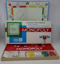 Parker Brothers 1961 Monopoly Board Game ~ Complete All Original - $31.99
