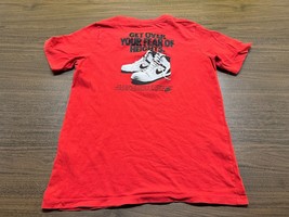 Nike &quot;Get Over Your Fear of Heights&quot; Red T-Shirt - Youth XL - Air Force - $12.99