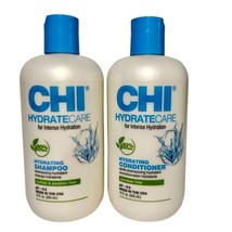 CHI HydrateCare Hydrating Shampoo and Conditioner Set Total Repair 12oz 355mL - £20.30 GBP