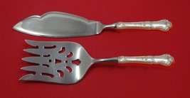 Bel Chateau by Lunt Sterling Silver Fish Serving Set 2 Piece Custom Made HHWS - $221.86