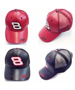 Dale Jr.#8, NASCAR BASEBALL LEATHER &amp; MISH HAT/CAP - £15.76 GBP