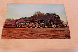 1969 Audio Visual Giant Post Card Union Pacific Steam Locomotive #8444 - $20.00