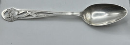 Floral Series by Wallace Sterling Silver Teaspoon #133 6&quot; Flatware - £33.91 GBP
