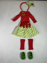 American Girl Doll Wellie Wishers XMAS Clothes &amp; Accessories Toy lot - £27.22 GBP