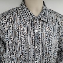 Jhane Barnes Classic Fit Jazzy Long Sleeve Men&#39;s Shirt Size XL - £25.47 GBP
