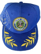 United States Army Blue and gold SnapBack - £12.32 GBP