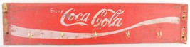 Coca Cola Key Rack Made From Vintage Coke Crate Home Decor Collectible Soda Pop - £17.48 GBP