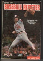 VINTAGE 1976 Baseball Register Jim Palmer Orioles - $14.84