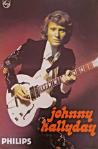 Johnny Hallyday - Original Poster of the Tour - Affiche Philips - 1973/74 - $163.36